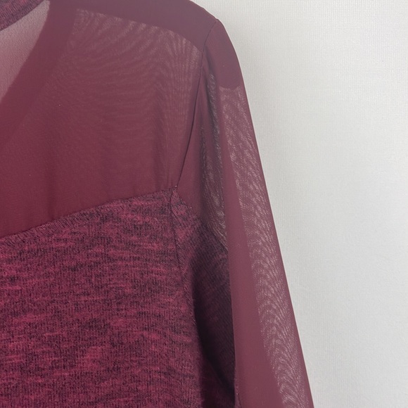 Internacional Concepts Ruffle Sleeves Blouse Size 2X - Picture 7 of 9